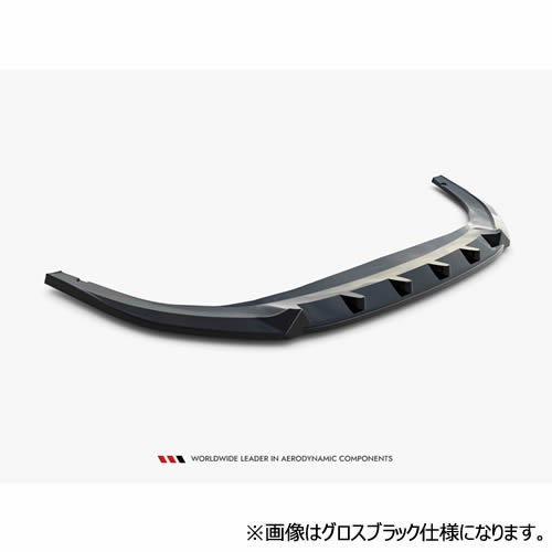 �ڼ�����ȯ���ʡۥޥ����ȥ�ǥ����� �ե��륯������� ����� 8 R-LINE (2024-) ���� �ե���ȥ��ץ�å��� ver2 �������֥�å���Volkswagen GOLF ��åץ��ݥ��顼 ������ �� Maxton Design �ɥ쥹���å� �������� �ۥ���ȥ�