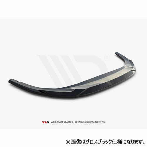 �ڼ�����ȯ���ʡۥޥ����ȥ�ǥ����� �ե��륯������� ����� 8 R-LINE (2024-) ���� �ե���ȥ��ץ�å��� ver4 �������֥�å���Volkswagen GOLF ��åץ��ݥ��顼 ������ �� Maxton Design �ɥ쥹���å� �������� �ۥ���ȥ�