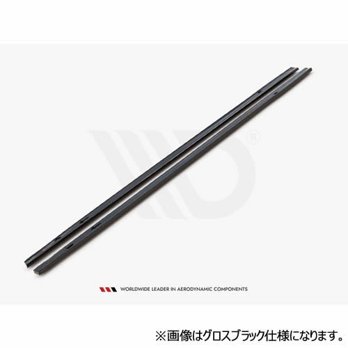 �ڼ�����ȯ���ʡۥޥ����ȥ�ǥ����� �ե��륯������� ����� 8 R-LINE (2024-) ���� �����ɥ������ȥǥ��ե塼���� ver1 �������֥�å���Volkswagen GOLF ��åץ��ݥ��顼 ������ �� Maxton Design �ɥ쥹���å� �������� �ۥ���ȥ�