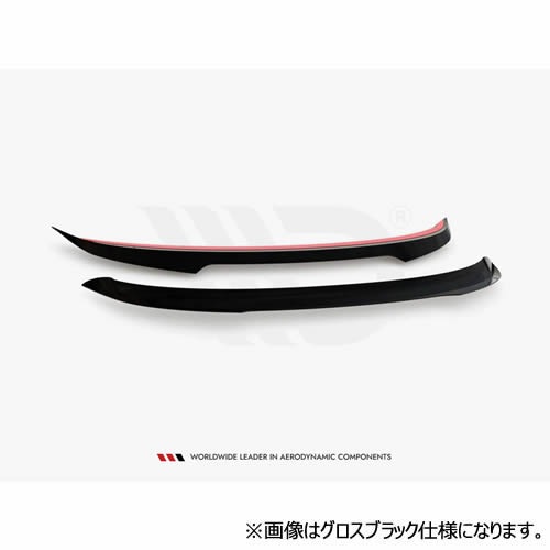 �ڼ�����ȯ���ʡۥޥ����ȥ�ǥ����� �ե��륯������� ����� 8 R-LINE (2024-) ���� ���ݥ��顼����å� ver1 �������֥�å���Volkswagen GOLF ��åץ��ݥ��顼 ������ �� Maxton Design �ɥ쥹���å� �������� �ۥ���ȥ�