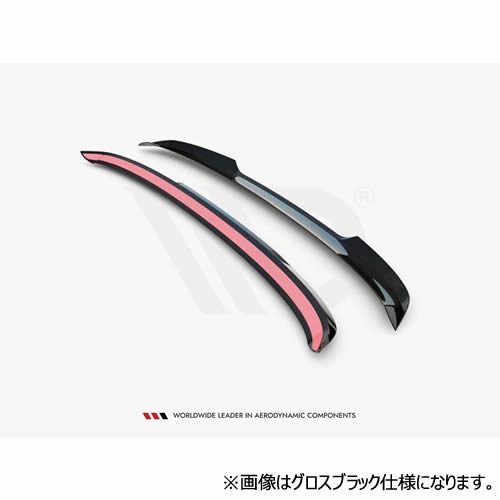 �ڼ�����ȯ���ʡۥޥ����ȥ�ǥ����� �ե��륯������� ����� 8 R-LINE (2024-) ���� ���ݥ��顼����å� ver2 �������֥�å���Volkswagen GOLF ��åץ��ݥ��顼 ������ �� Maxton Design �ɥ쥹���å� �������� �ۥ���ȥ�