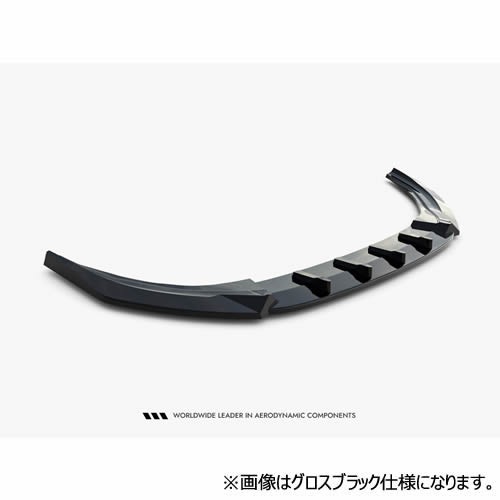 �ڼ�����ȯ���ʡۥޥ����ȥ�ǥ����� �ե��륯������� ����� 8 R �����ꥢ��� (2024-) ���� �ե���ȥ��ץ�å��� ver3 �������֥�å���Volkswagen GOLF ��åץ��ݥ��顼 ������ �� Maxton Design �ɥ쥹���å� �������� �ۥ���ȥ�