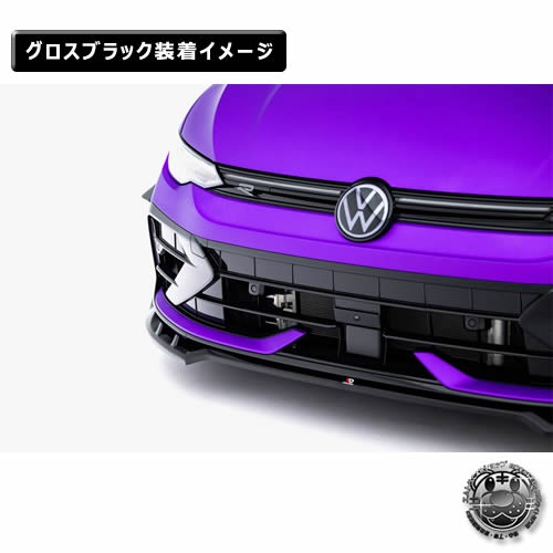 �ڼ�����ȯ���ʡۥޥ����ȥ�ǥ����� �ե��륯������� ����� 8 R (2024-) ���� �ե���ȥ��ץ�å��� ver1 �������֥�å���Volkswagen GOLF ��åץ��ݥ��顼 ������ �� Maxton Design �ɥ쥹���å� �������� �ۥ���ȥ�