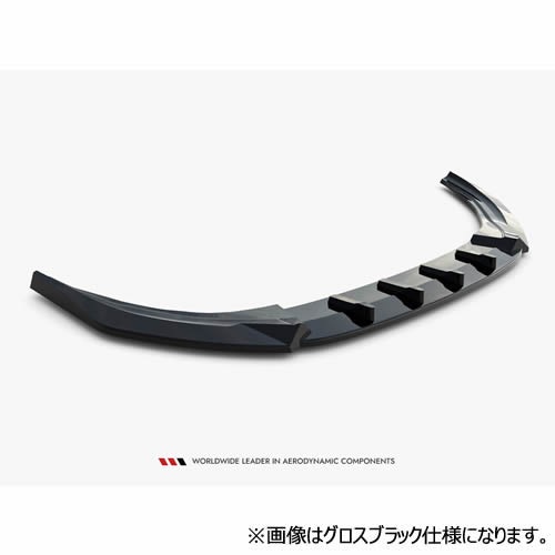 �ڼ�����ȯ���ʡۥޥ����ȥ�ǥ����� �ե��륯������� ����� 8 R (2024-) ���� �ե���ȥ��ץ�å��� ver3 �������֥�å���Volkswagen GOLF ��åץ��ݥ��顼 ������ �� Maxton Design �ɥ쥹���å� �������� �ۥ���ȥ�