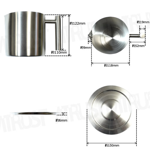 ������ݥå� 1.2L ���ƥ�쥹�� �إ��饤��ž夲�ڥ��ƥ�쥹 SUS304 ���ݥå� �ե��륿�� ������ �� ���ɤ� ������ �ɲ� ���� ���������� ���� ���å��� ��� ���� �쥹�ȥ��ۥ���ȥ�