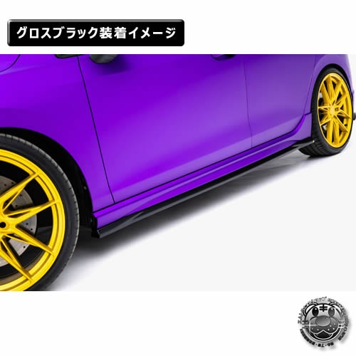 �ڼ�����ȯ���ʡۥޥ����ȥ�ǥ����� �ե��륯������� ����� 8 R (2024-) ���� �����ɥ������ȥǥ��ե塼���� ver5 �������֥�å���Volkswagen GOLF ��åץ��ݥ��顼 ������ �� Maxton Design �ɥ쥹���å� �������� �ۥ���ȥ�