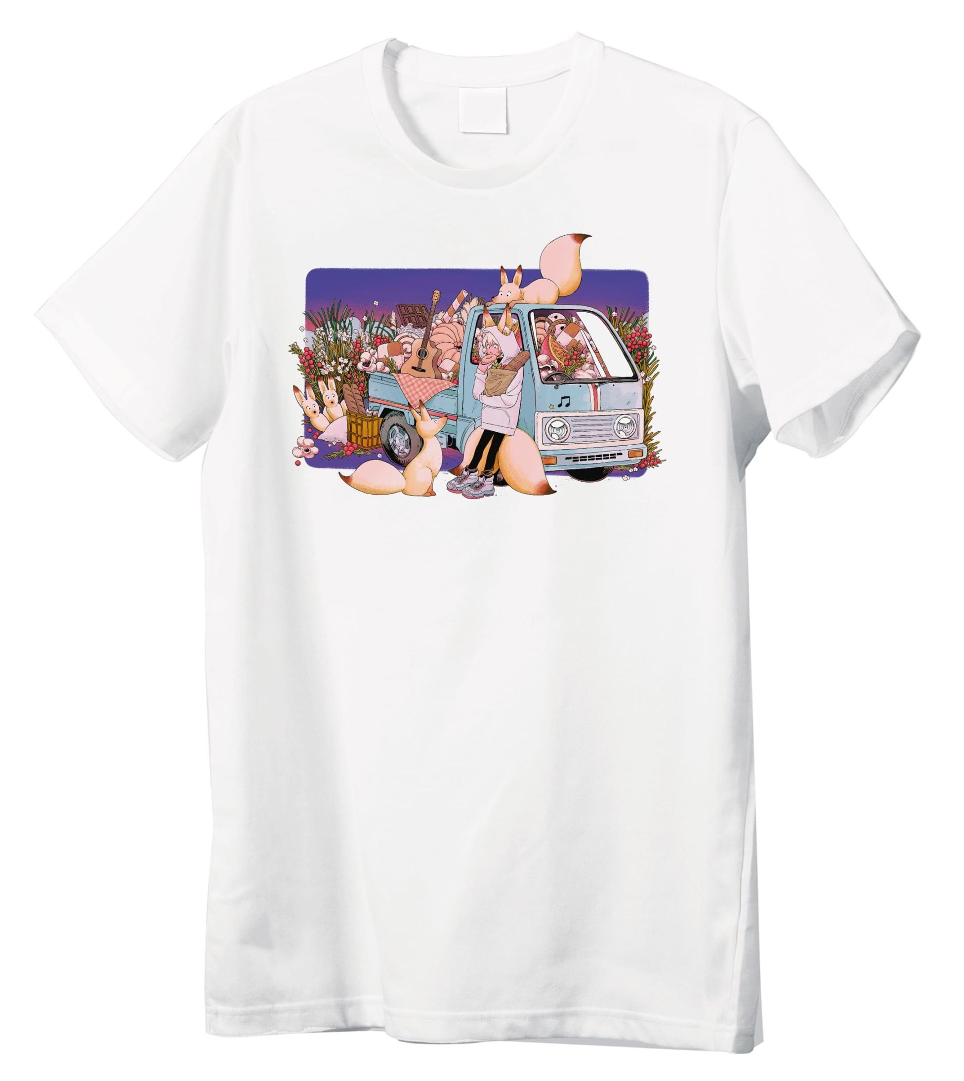 受注生産『御先蔵馬活動6周年記念』Tシャツ（ホワイト
