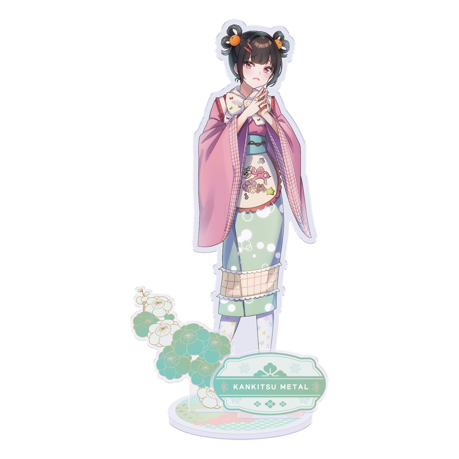 『おつかれけものやさん2ndワンマンライブ「おーぷんせーる！在庫補充しちゃいました！」』フレーム付きアクリルスタンド（柑橘めたる）