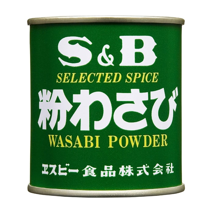 食塩不使用 無添加 粉わさび 缶 35g/無塩ドットコム
