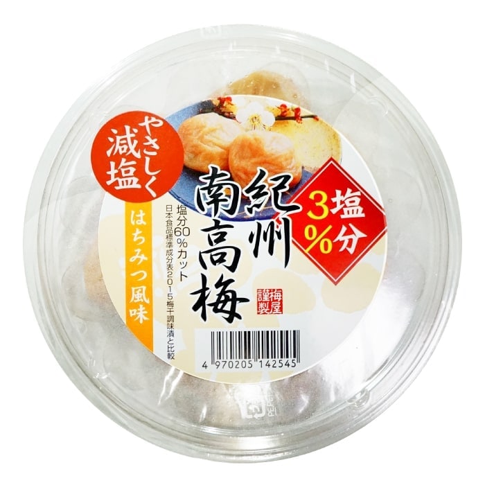 梅干し 紀州南高梅 塩分3％ はちみつ梅 減塩 400g×5パック dショッピング |はちみつ梅 塩分3％ 2kg (400g×5個) 紀州南高梅
