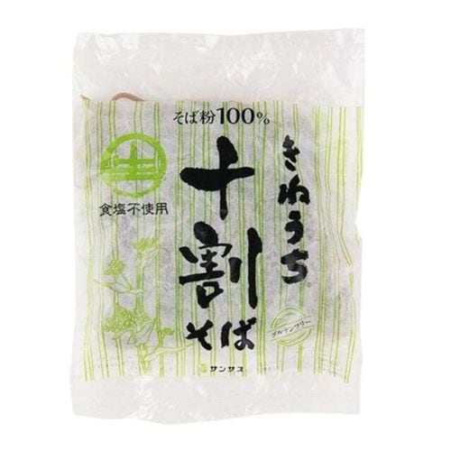 食塩不使用 きねうち 十割そば そば粉 100% 150g×5袋セット