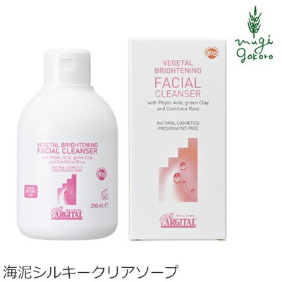 洗顔 オーガニック アルジタル ヴェジタル シルキークリアソープ 250ml 無添加 正規品 スキンケア 石澤研究所 洗顔フォーム グリーンクレイ 泥 クレイ 天然 ノンケミカル