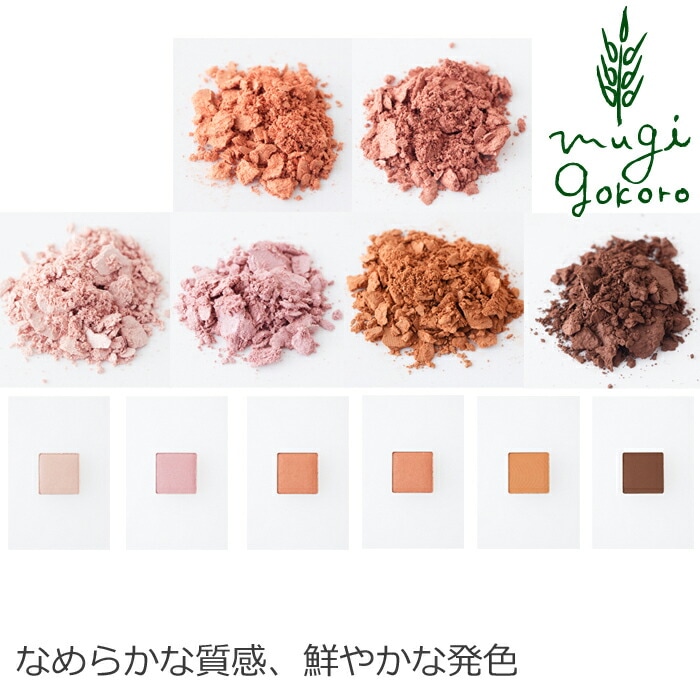 アイカラー 無添加 ルアモ ナチュラルアイカラー 1.4g オーガニック ナチュラル ノンケミカル 自然 メイク 天然