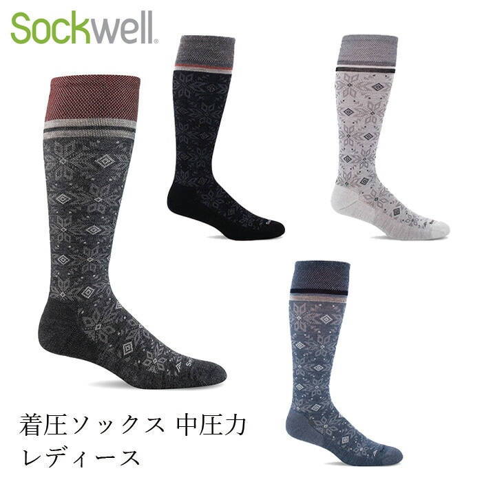 ソックウェル ウィンターランド  レディース 着圧ソックス 靴下 Sockwell 正規品 レギュラー ソックス Winterland メリノウール