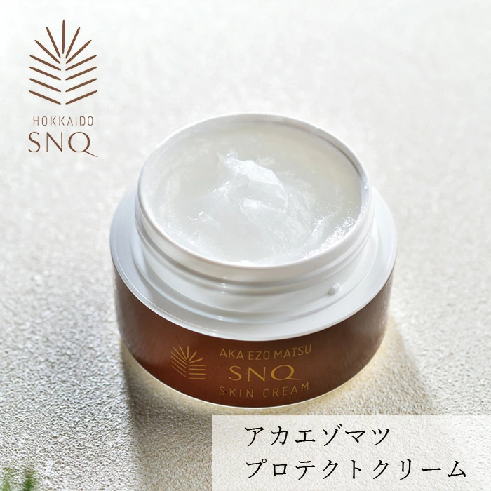 保湿クリーム SNQ スンク アカエゾマツプロテクトクリーム 30g 正規品 ナチュラル 天然由来成分 アカエゾマツ 保湿ケア 自然 オーガニック ボディクリーム 乾燥対策