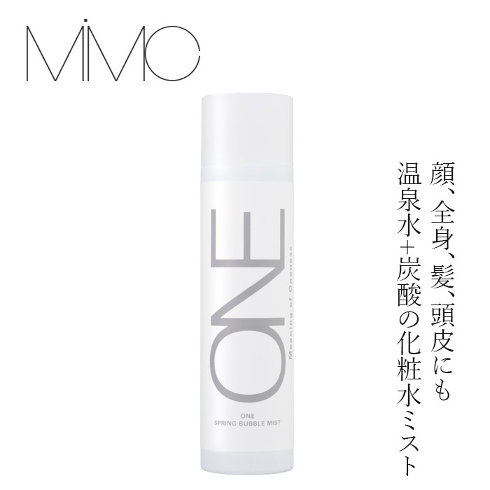 【リキッドリーファンデ102 サンプルプレゼント】化粧水 MiMC ワン・スプリング バブルミスト 100g 正規品 化粧水ミスト 温泉化粧水 炭酸化粧水 鬼怒川温泉 乾燥対策 全身保湿 エムアイエムシー