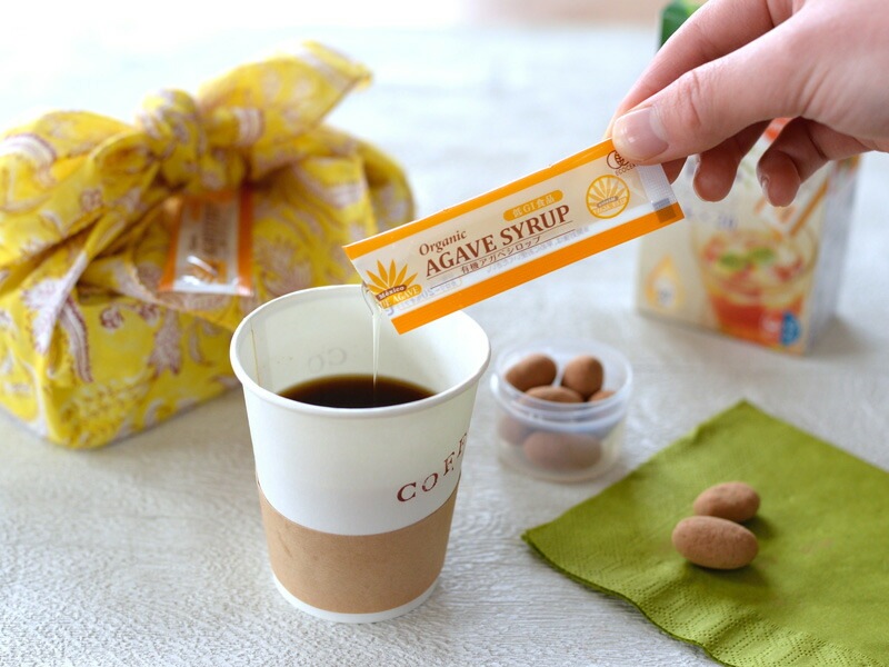 シロップ 有機 アルマテラ 有機アガベシロップ スティック 7g×20 オーガニック 保存料 無添加 正規品 食用シロップ 食品 低GI ダイエット