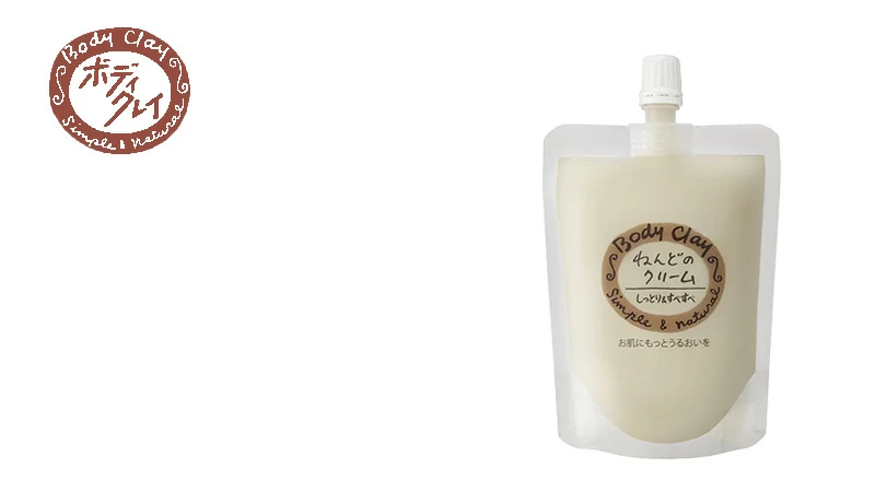 保湿クリーム Body Clay ねんどのクリーム 120g 正規品 国内産 粘土 保湿 パック 乾燥 ホホバ油 全身クリーム フェイスクリーム ハンドクリーム オーガニック 自然 ナチュラル ボディクレイ