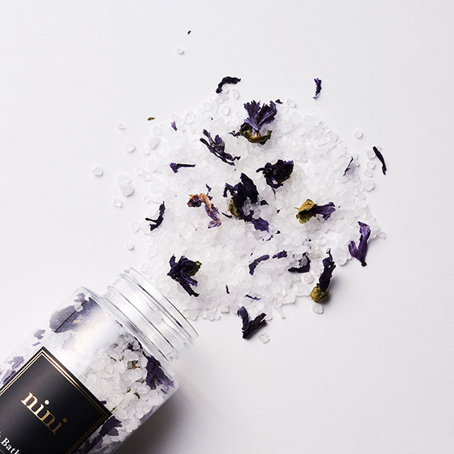 入浴剤 ニニ ハーブバスソルト ゼラニウム 340g 無添加 無農薬 正規品 天然 ナチュラル ノンケミカル 自然 美人肌 Organic nini