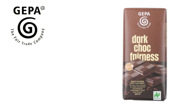 チョコレート GEPA ビオ ダークチョコレート 70% 40g 正規品 オーガニック 保存料 無添加 フェアトレード ノンケミカル 有機ダークチョコレート ゲパ