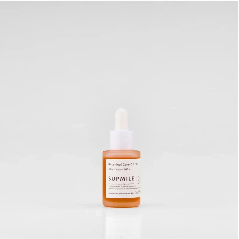 美容オイル 無添加 サプミーレ ボタニカルケアオイルBC 30ml Supmile 正規品 敏感肌 天然 ナチュラル ノンケミカル 自然 ビタミンC誘導体 ホホバ種子油 フラーレン 天然由来成分100％ 日本製 エモリエント