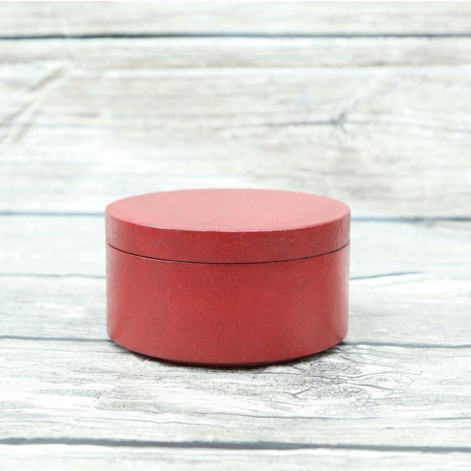 お弁当箱 クアントバスタ 漆塗りくり抜き弁当箱 朱漆 1段 正規品 ナチュラル 自然 天然 漆 漆塗り くり抜き製法