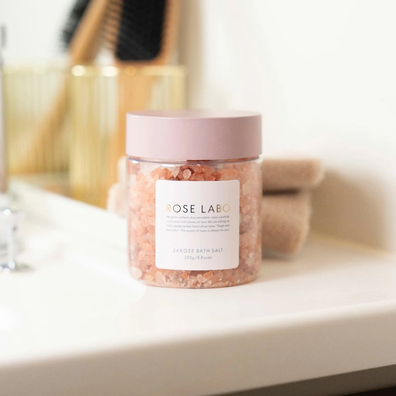 バスソルト ROSE LABO 24ROSE&reg;ローズバスソルト 250g 正規品 ローズラボ ローズバスソルト 入浴剤 ローズウォーター ローズ水 ヒマラヤ岩塩 ボディケア 日本製
