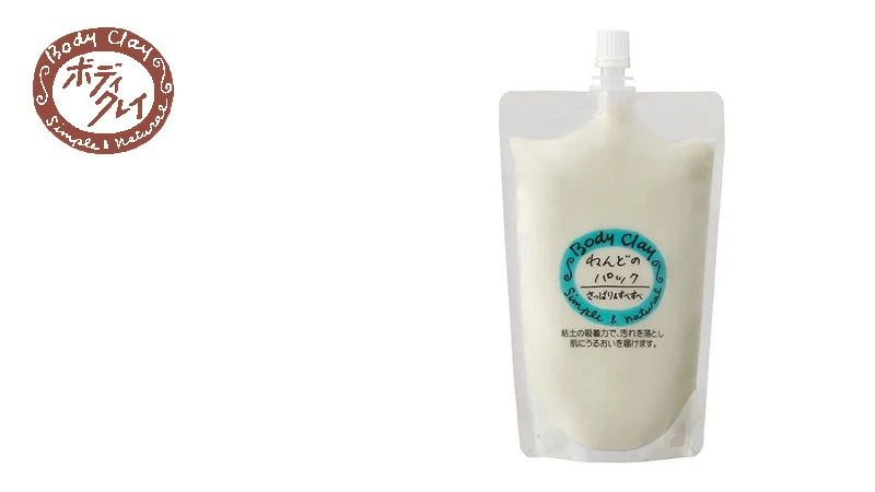 パック Body Clay ねんどのパック 300g ボディクレイ 正規品 国内産 超微粒子 フェイスパック 洗顔 クレンジング ヘアケア 低刺激 植物エキス配合 クレイ モンモリロナイト カオリン