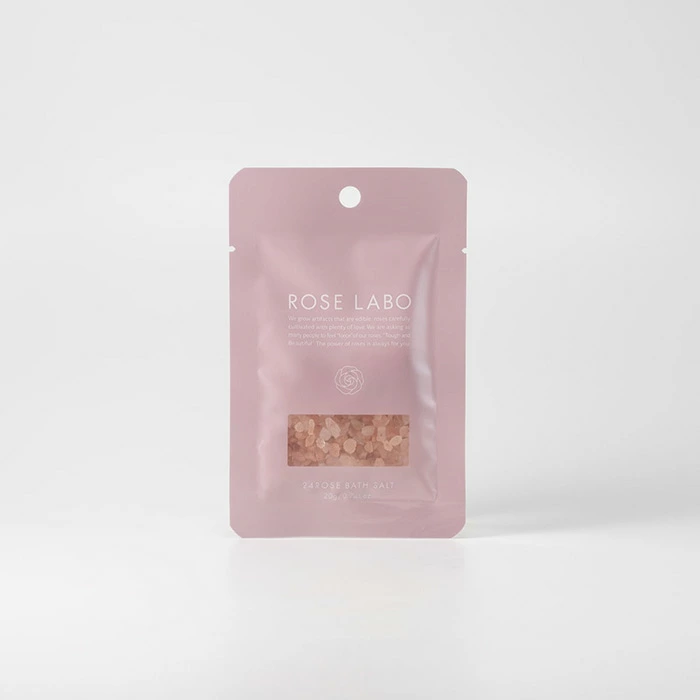 バスソルト ROSE LABO 24ROSE&reg;ローズバスソルト onetime 20g 正規品 ローズラボ ローズバスソルト 入浴剤 ローズウォーター ローズ水 ヒマラヤ岩塩 ボディケア 日本製