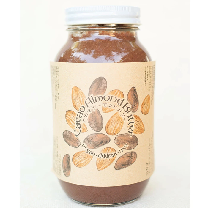 カカオアーモンドペースト manma naturals カカオアーモンドバター 正規品 保存料 無添加 ナッツスプレッド アーモンド ヴィーガン 白砂糖不使用 植物性 ナッツバター マンマナチュラルズ オーガニック 無添加スプレッド カカオ