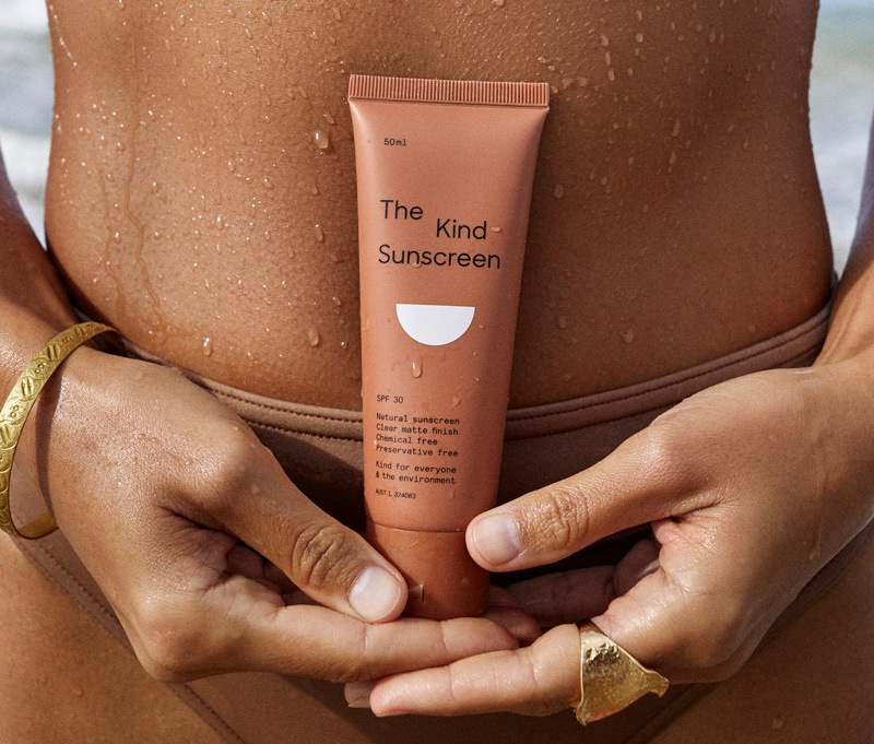 日焼け止め The Kind Sunscreen ザ カインド サンスクリーン 50mL SPF30 正規品 無香料 オーストラリア製 UVケア 紫外線対策 ナチュラルコスメ ノンコメドジェニック 100％天然由来成分 ブロードスペクトル 敏感肌 ノンナノ処方 UVA・UVBカバー