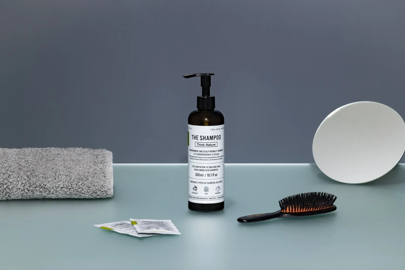 THE Shampoo Think Nature 詰替用 250ml 正規品 日本製 アミノ酸シャンプー ナチュラルシャンプー 頭皮ケア 低刺激 環境配慮 ヘアケア