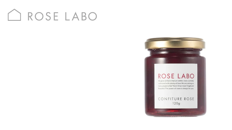 薔薇ジャム ROSE LABO 24ROSE&reg コンフィチュール ローズ 120g 正規品 ローズジャム ジャム 食用バラ バラジャム スプレッド パン ヨーグルト 紅茶 ギフト ローズラボ 贈り物 ギフト