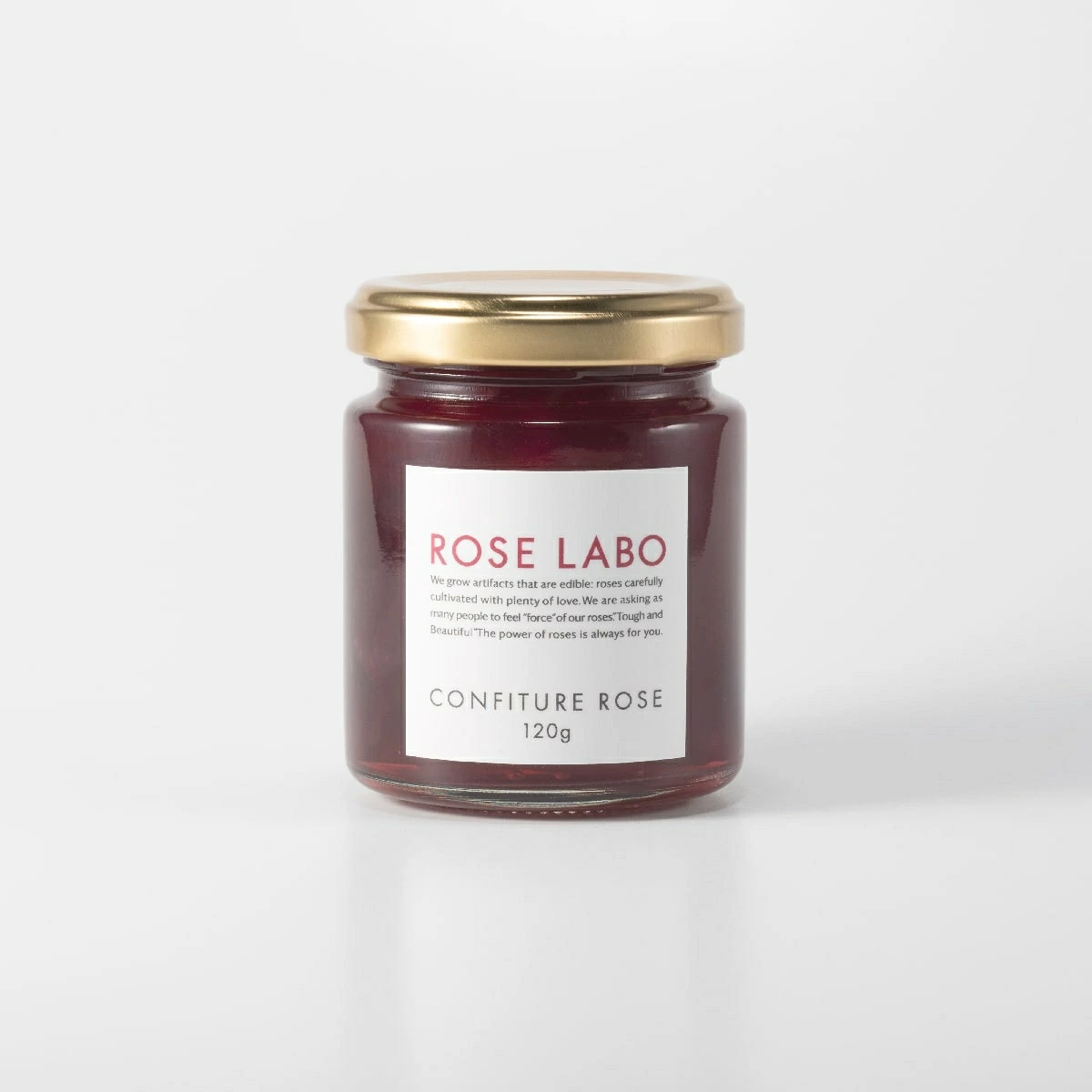 薔薇ジャム ROSE LABO 24ROSE&reg コンフィチュール ローズ 120g 正規品 ローズジャム ジャム 食用バラ バラジャム スプレッド パン ヨーグルト 紅茶 ギフト ローズラボ 贈り物 ギフト