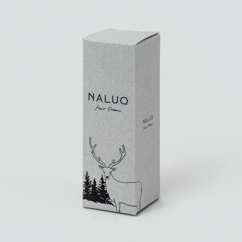 ヘアクリーム NALUQ ヘアクリーム 55g 無添加 正規品 国内産 ナチュラル 天然 北海道産原料 ベルガプテンフリー マツヤニ 天然樹脂 こなれ感 スタイリング剤 ヘアセット ナルーク フプの森