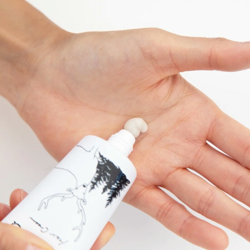 ヘアクリーム NALUQ ヘアクリーム 55g 無添加 正規品 国内産 ナチュラル 天然 北海道産原料 ベルガプテンフリー マツヤニ 天然樹脂 こなれ感 スタイリング剤 ヘアセット ナルーク フプの森