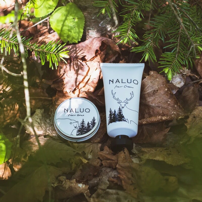 ヘアワックス NALUQ ヘアワックス 30g 無添加 正規品 国内産 ナチュラル 天然 北海道産原料 ベルガプテンフリー マツヤニ 天然樹脂 クシュ感 エアリー感 タイト ヘアキープ スタイリング剤 ヘアセット ナルーク フプの森