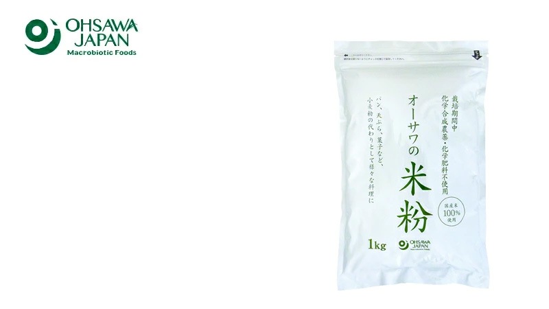 米粉 保存料 無添加 オーサワジャパン オーサワの国産米粉 1kg 正規品 国内産 無農薬 化学肥料不使用 微粉末タイプ お菓子作り 米粉パン 米粉天ぷら 米粉クッキー グルテンフリー 小麦アレルギー対応