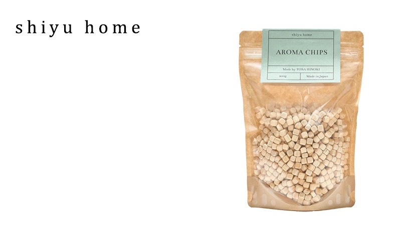 ナチュラル芳香剤 shiyuhome アロマチップ 200g 正規品 ノンケミカル 防虫 消臭 天然フレグランス ヒノキ ウッドチップ シユホーム narow ナロー
