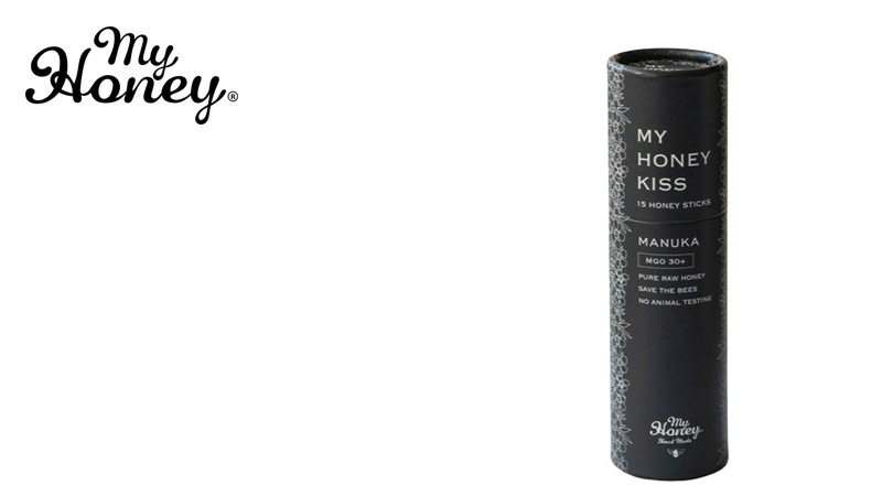 蜂蜜 my Honey マイハニーキッスマヌカブレンド 2.5g×15本 (37.5g) 正規品 日本製 ハンガリー産アカシアはちみつ ステックタイプ ケース入り スーパーフード マイハニー