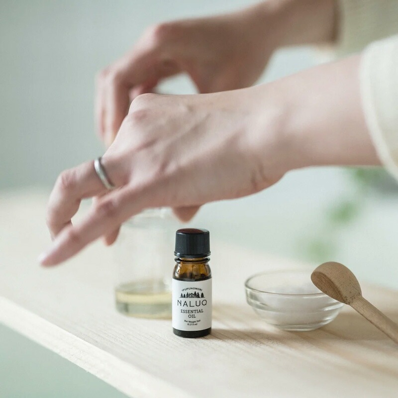 精油 NALUQ エッセンシャルオイル 北海道モミ 5ml 無添加 正規品 国内産 ナチュラル 天然 北海道産原料 モミの木 トドマツ アロマオイル ナルーク フプの森