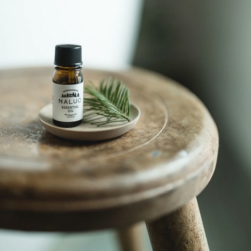 精油 NALUQ エッセンシャルオイル 北海道モミ 5ml 無添加 正規品 国内産 ナチュラル 天然 北海道産原料 モミの木 トドマツ アロマオイル ナルーク フプの森
