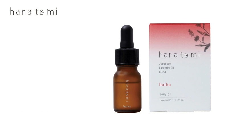 肌に塗れるアロマオイル ハナトミ hana to mi ボディオイル 10ml 正規品 無添加 ナチュラル ノンケミカル 自然 香り オーガニック 植物療法士