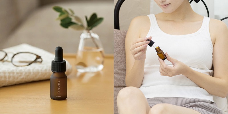 肌に塗れるアロマオイル ハナトミ hana to mi ボディオイル 10ml 正規品 無添加 ナチュラル ノンケミカル 自然 香り オーガニック 植物療法士