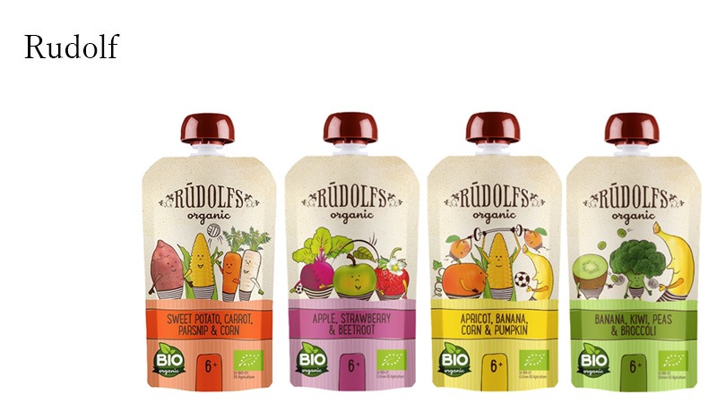 オーガニックスムージー ルドルフ ベビースムージー 有機野菜ブレンド 110g 正規品 保存料 無添加 オーガニック 有機 砂糖不使用 Rudolf 有機JAS EU有機認証