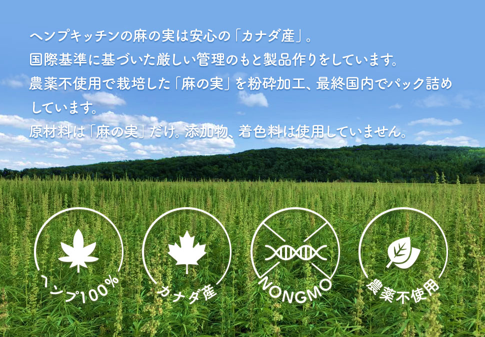 麻の実 ヘンプキッチン 有機 ヘンププロテインパウダー 160g 食用麻の実粉末 正規品 保存料 無添加 hemp kitchen オーガニック スーパーフード プロテイン 食用麻の実 ヘンプ ヘンプシード