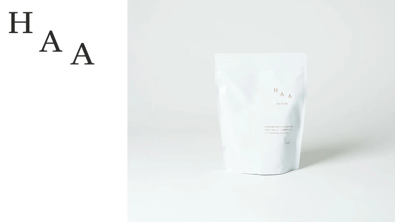 入浴剤 HAA 薬用入浴剤 HAA for bath 大容量 900g 正規品 医薬部外品 無香料 湯の花 別府温泉 湯の花エキス 温泉の素 白濁湯 にごり湯 温浴 バスタイム お風呂 バスグッズ リラックスタイム 自宅用 日常使い 日本製 ハー