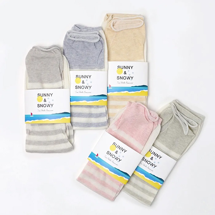 アームカバー SOUKI SUNNY＆SNOWY BOTANICALDYE ORGANIC COTTON アームカバー 購入金額別特典あり 正規品 日本製 夏用 アームカバー UVカット 紫外線対策 日焼け対策 接触冷感 日除け 創喜 奈良の靴下