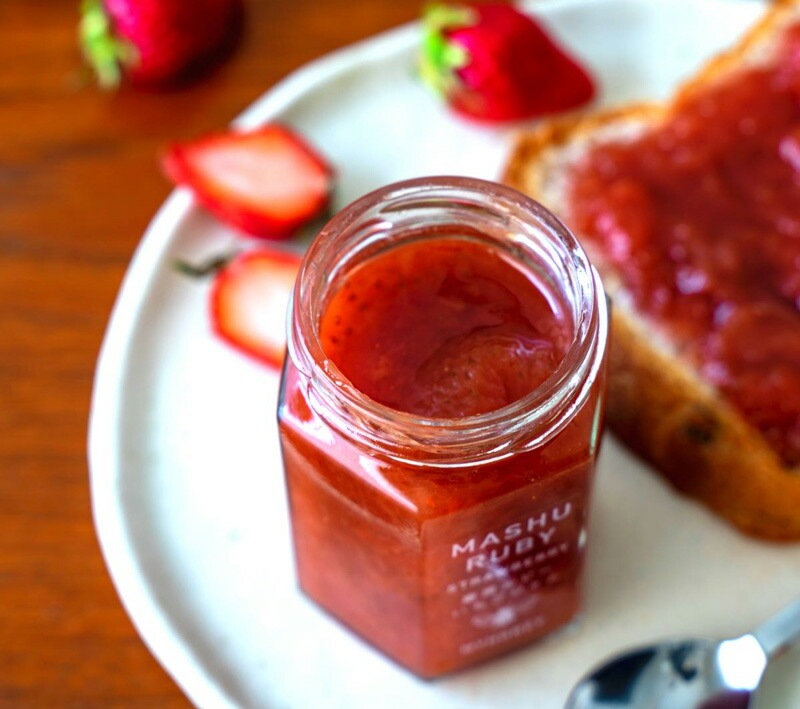 ジャム my Honey いちごジャム 摩周ルビー 150g 正規品 日本製 ハンガリー産アカシアはちみつ 非加熱生はちみつ 砂糖不使用 北海道産いちご 弟子屈町 低GI食品 マイハニー
