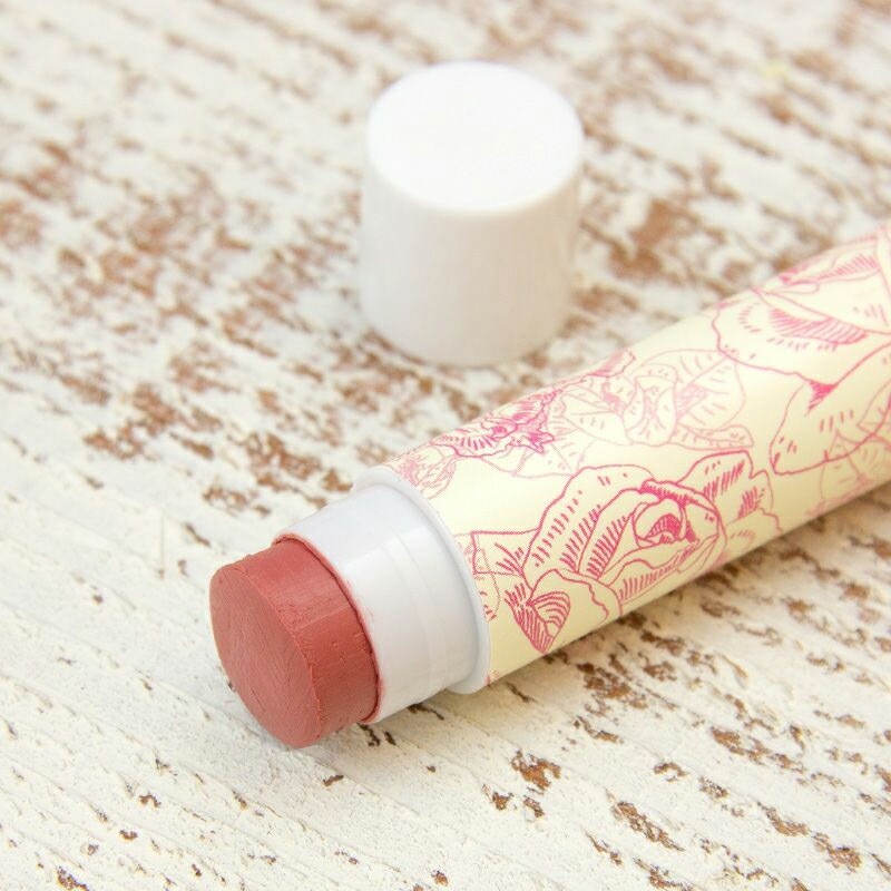 カラーリップ 無添加 ココウェル  ココカラーリップ 5g（ルビーレッド・ローズピンク） オーガニック 正規品 リップケア スティック ココナッツ 天然 ナチュラル ノンケミカル 自然